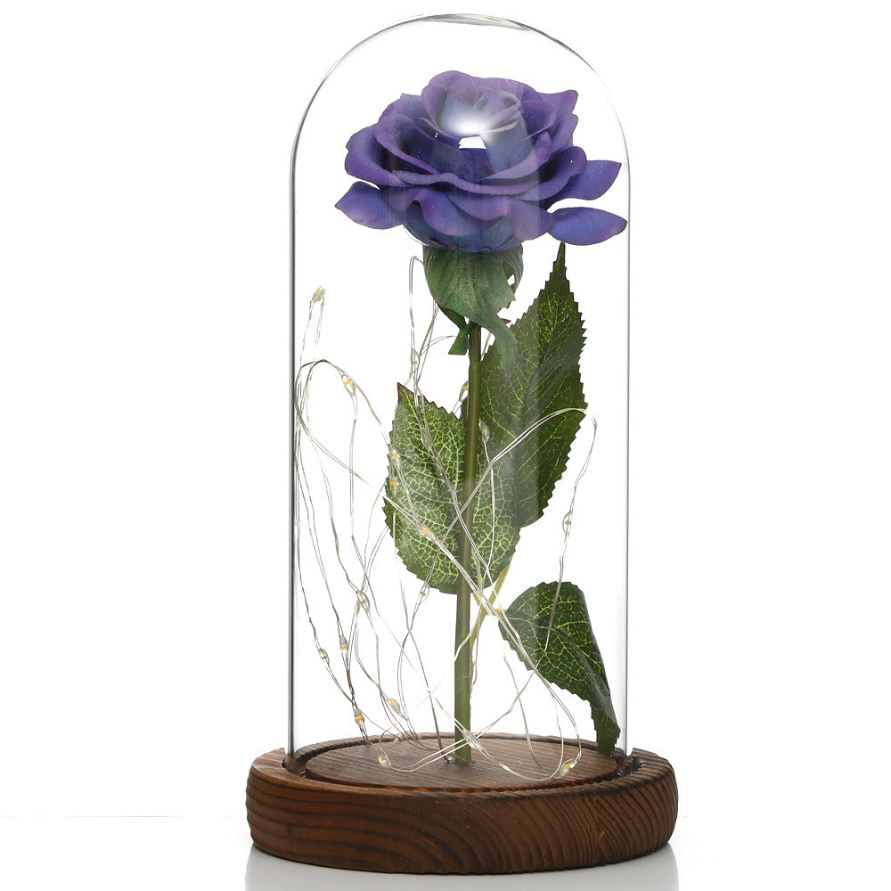 Enchanted Rose Flower Lamp
