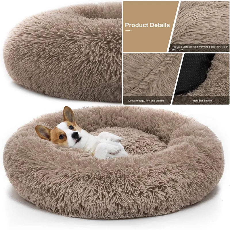 Calming Donut bed- Dog and Cat Bed