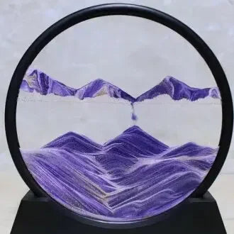 3D Art Dynamic Flowing Sand Decoration
