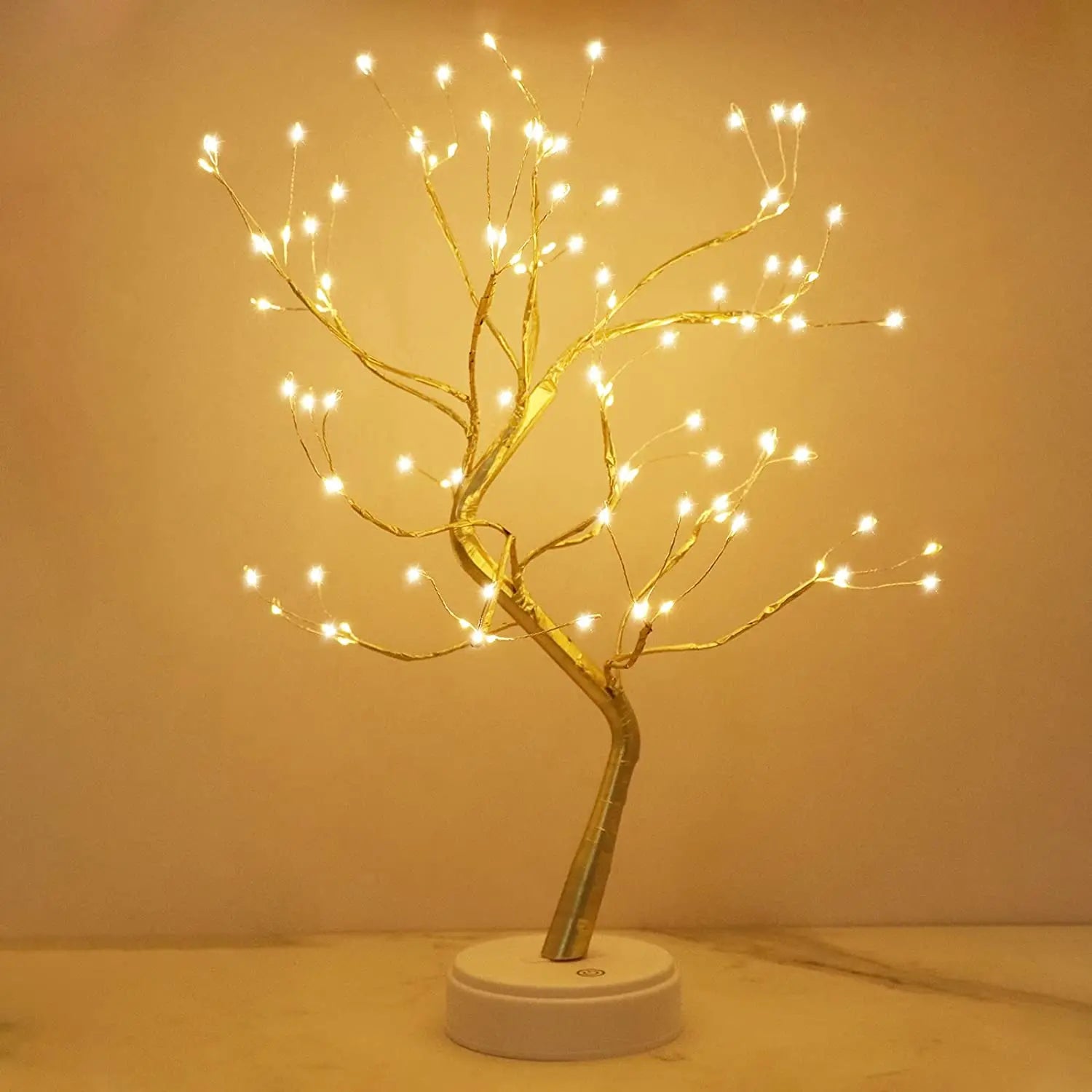 LED Birch Tabletop Bonsai Tree Night Light 8Modes