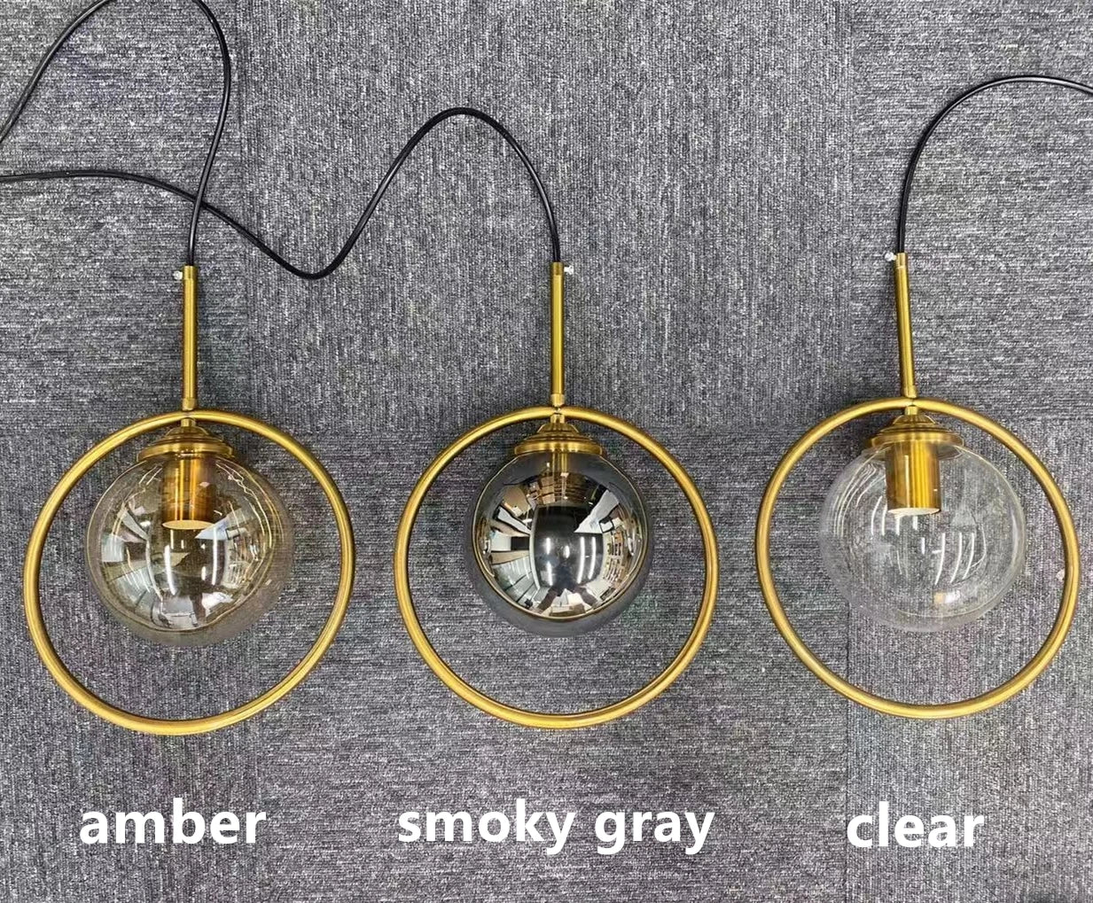 Modern Glass Ball Pendant Lighting