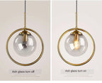 Modern Glass Ball Pendant Lighting