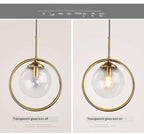 Modern Glass Ball Pendant Lighting