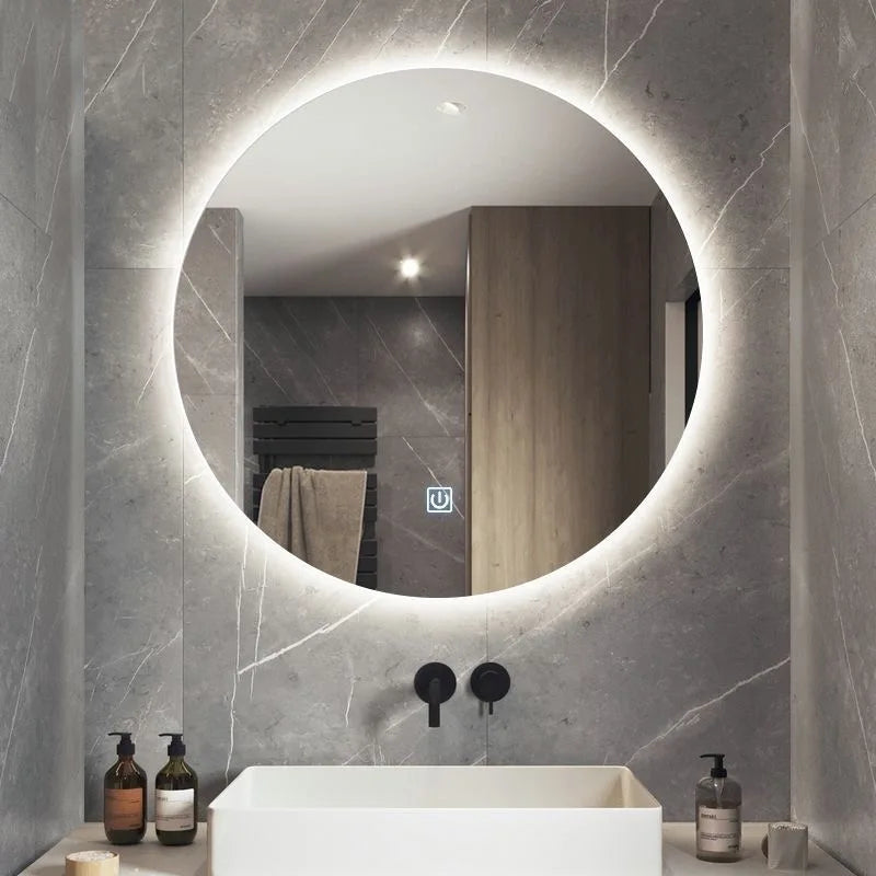 Modern Circular Smart Bathroom Mirror