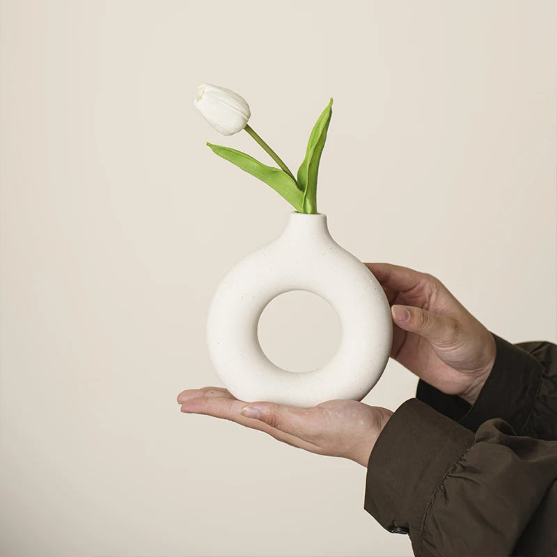 Nordic Donuts Vase