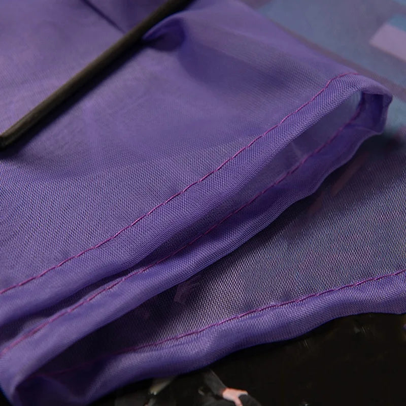 Solid Color Sheer Curtain