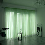 Solid Color Sheer Curtain