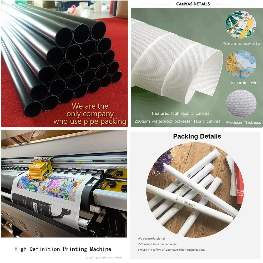 Wall Art Moon Phase Black White Posters