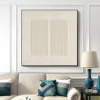 Modern Nordic 3D Texture Wall Poster