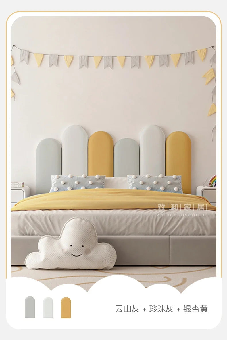 Wall Panel Removable Headboard