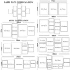 Simple Neutral Color Boho Modern Gallery Wall Art