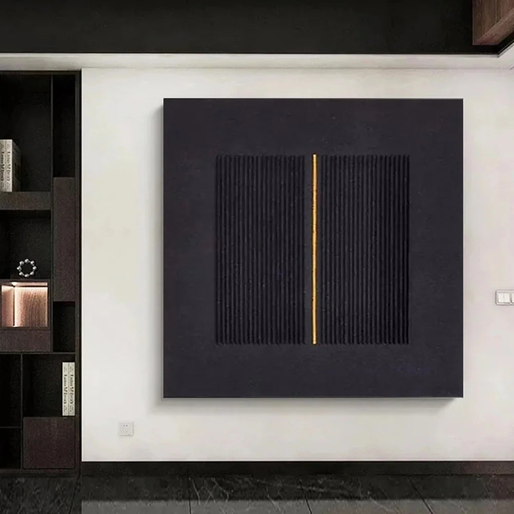 Modern Nordic 3D Texture Wall Poster