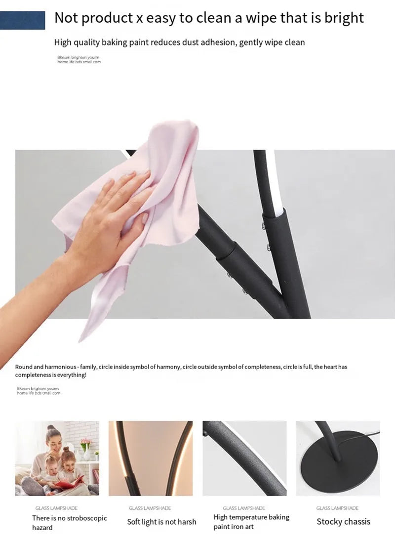 Modern LED Creative Branches Modeling Floor Lamp