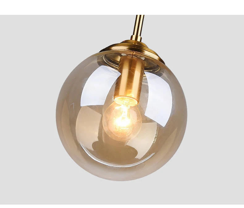 Modern Glass Ball Pendant Lighting