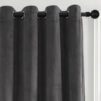 High-end Velvet Grommet Curtain