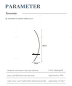 Nordic LED Wall Lamp Stripes