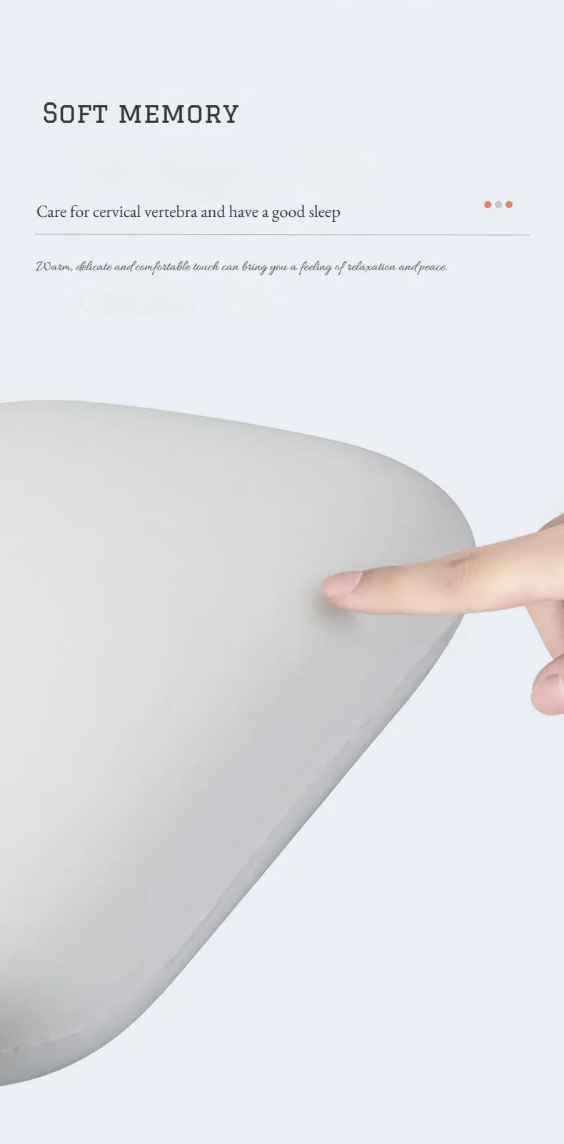 Office ice silk nap pillow