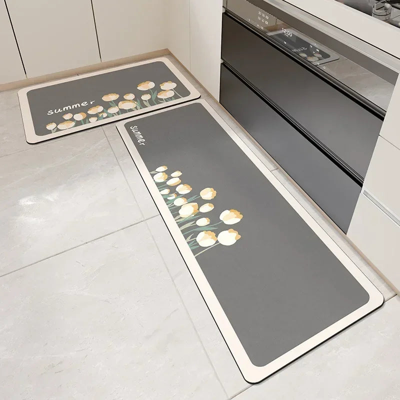 Slip Absorbent Kitchen Mat