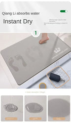 Slip Absorbent Kitchen Mat