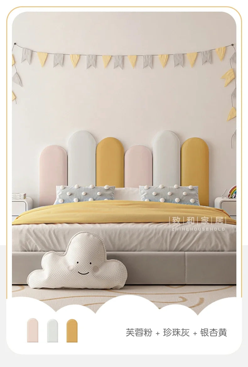 Wall Panel Removable Headboard