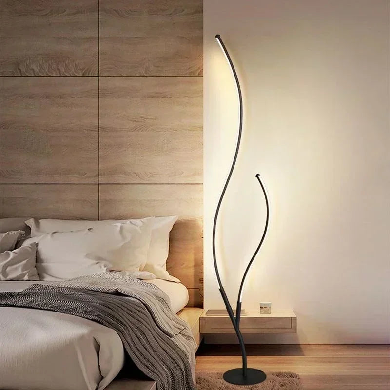 Modern LED Creative Branches Modeling Floor Lamp