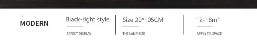 Nordic LED Wall Lamp Stripes