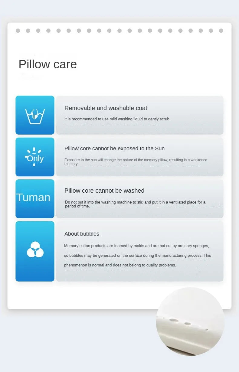 Office ice silk nap pillow