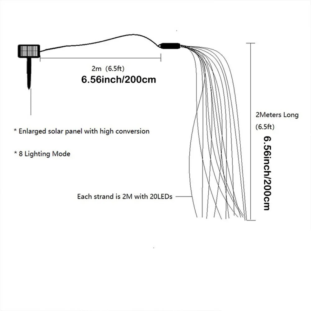 Outdoor Solar Fairy Lights