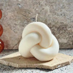 Fried Dough Twists round candle