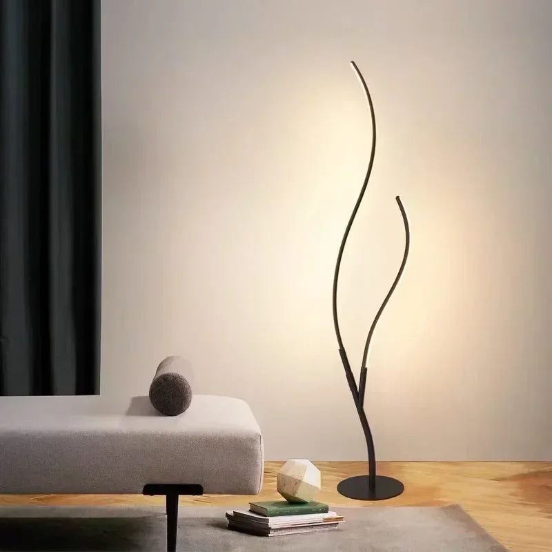 Modern LED Creative Branches Modeling Floor Lamp
