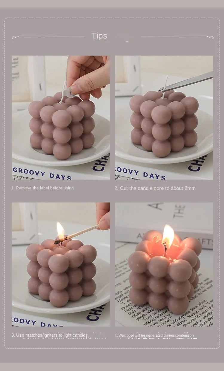 Creative Cube Scented Candles