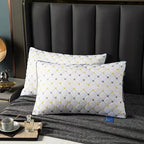 Pillow non-deformable pillow cover and pillow core