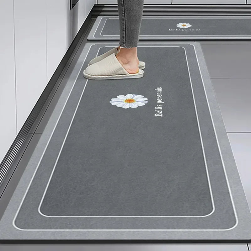 Slip Absorbent Kitchen Mat