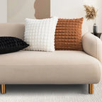 Faux Rabbit Fur Cushion Cover