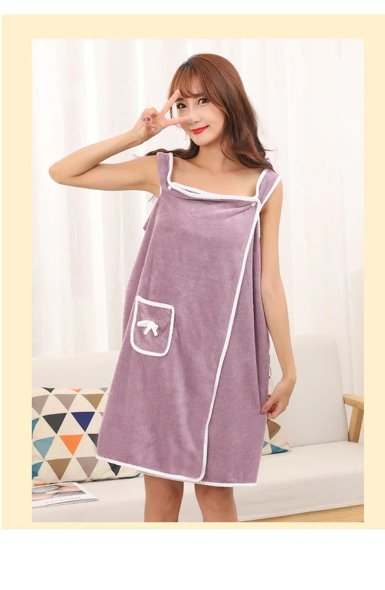 Women Large Bath Towel