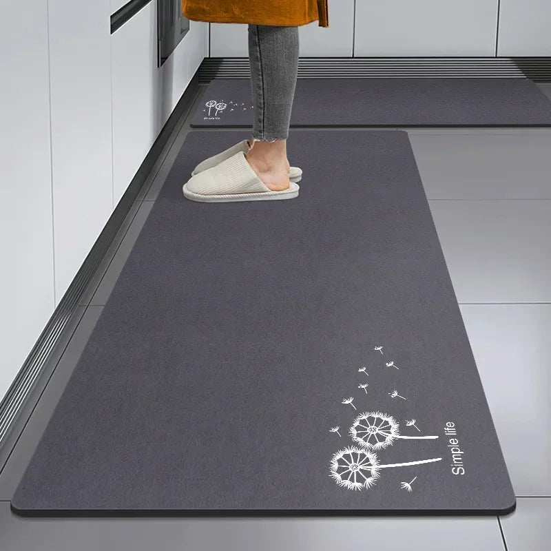 Slip Absorbent Kitchen Mat