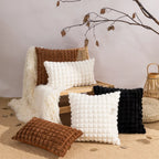 Faux Rabbit Fur Cushion Cover