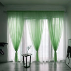 Solid Color Sheer Curtain