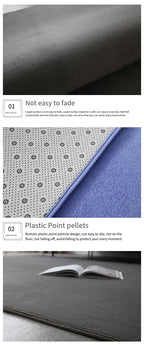 Coral Velvet Living Room Rug