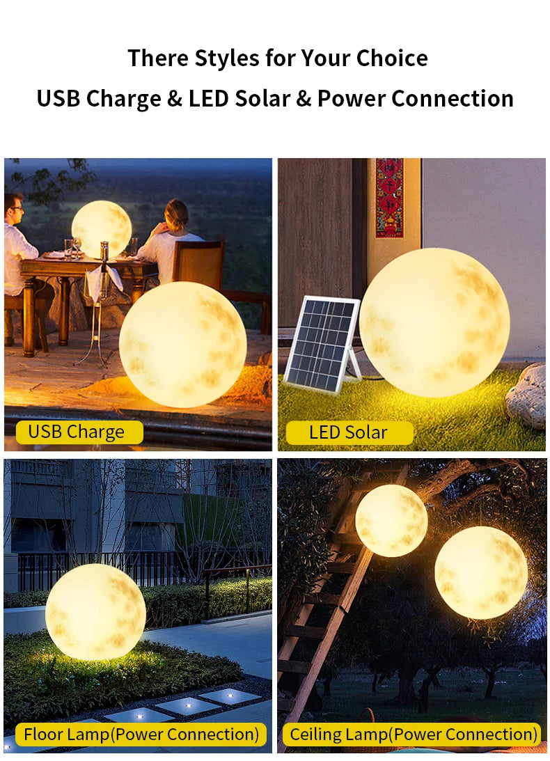 LED Garden Ball Light Outdoor Solar Lighting