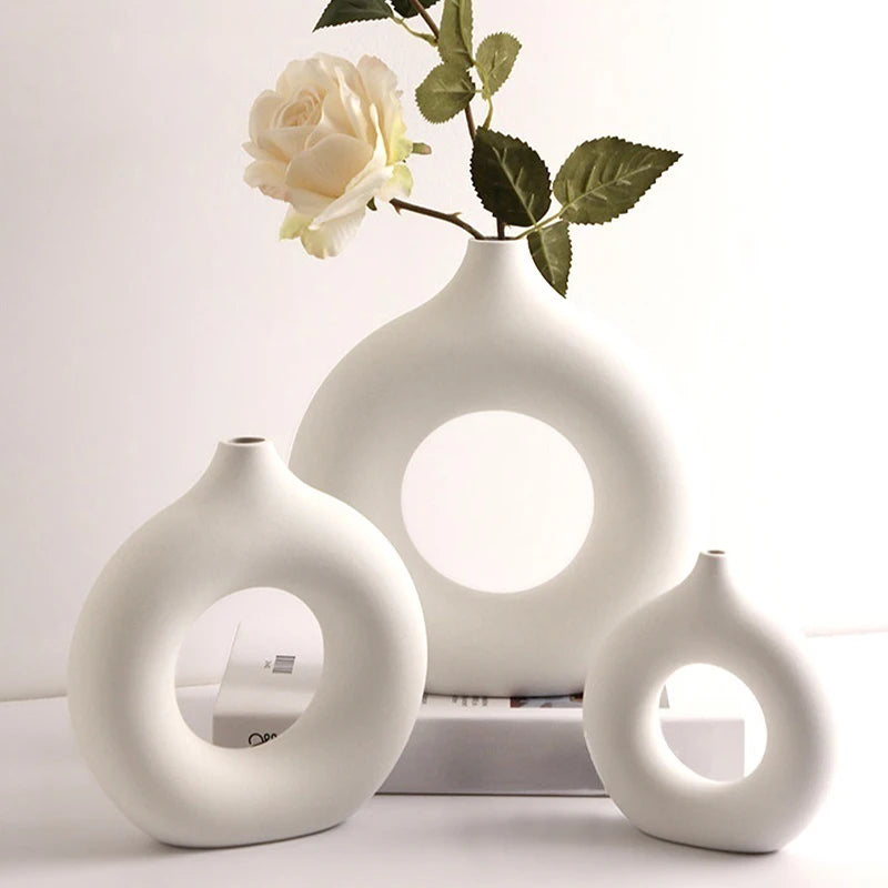 Nordic Donuts Vase