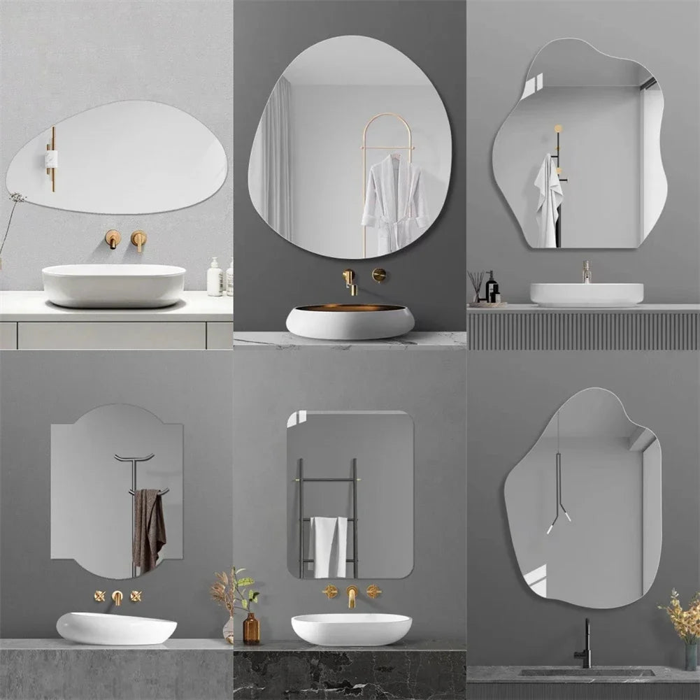 Irregular Acrylic Shatterproof Mirrors