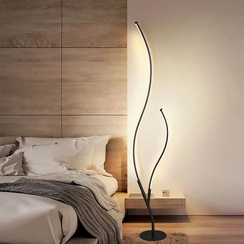 Modern LED Creative Branches Modeling Floor Lamp
