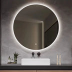 Modern Circular Smart Bathroom Mirror
