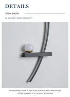 Nordic LED Wall Lamp Stripes