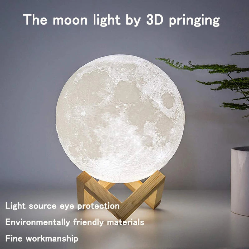 3D Print Moon Lamp