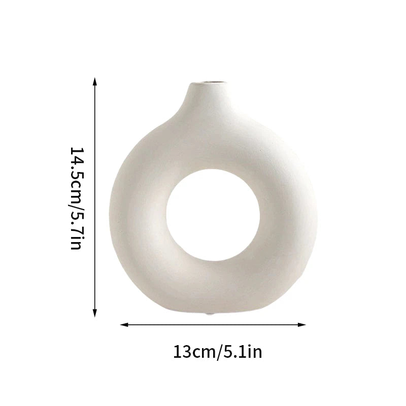 Nordic Donuts Vase