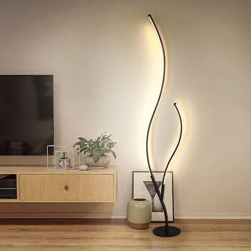 Modern LED Creative Branches Modeling Floor Lamp