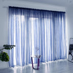 Solid Color Sheer Curtain