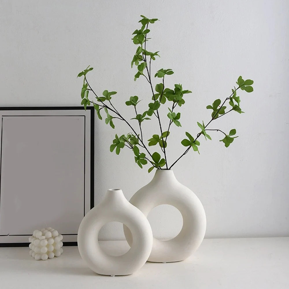 Enchanting Crescent Moon Vase